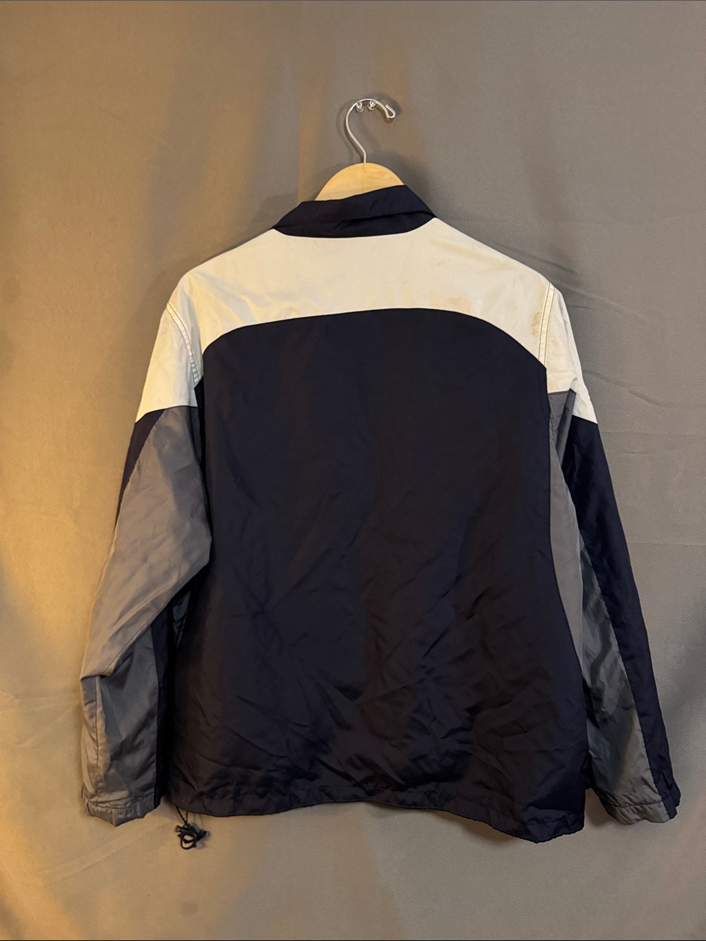 Dunbrooke Navy and White New England Patriots Windbreaker Jacket - Picture 4 of 4